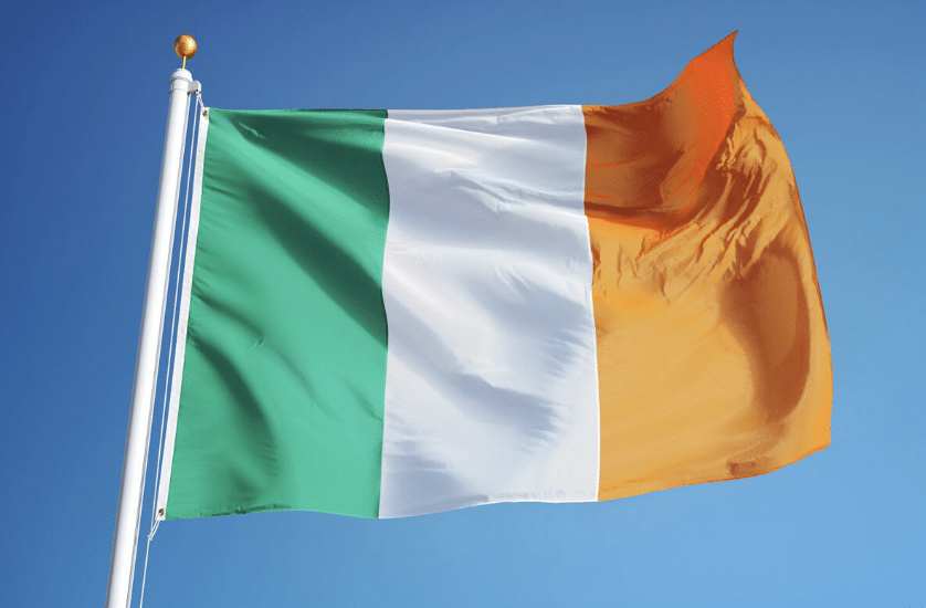 bandeira da irlanda