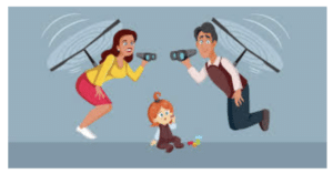 Helicopter mom